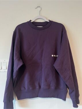 Universal Colours Cycling Purple Crewneck Sweatshirt size 3 Unisex Bike